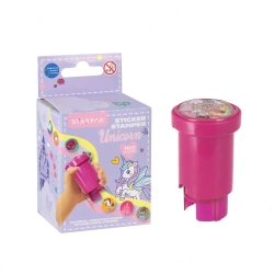 Stempel z naklejkami Unicorn - STARPAK