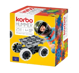 Klocki Korbo Hummer 25 elementów grey