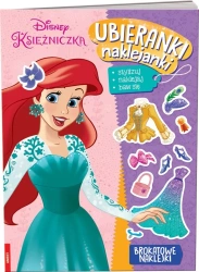 Disney Księżniczka. Ubieranki, naklejanki - praca zbiorowa