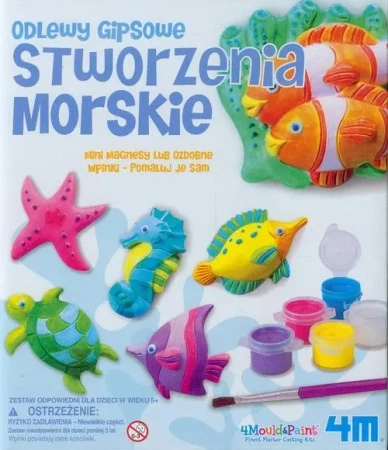 Odlewy gipsowe. Podwodny świat. - 4M