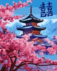 Malowanie po numerach - Chwila radości 40x50cm - Ideyka