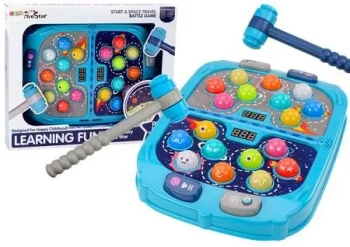 Gra zręcznościowa Wack a Mole Kosmos 9 poziomów - Leantoys