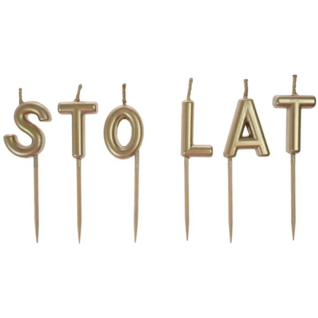 Świeczki urodzinowe Sto lat - Arpex