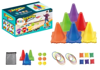 Zestaw gier zręcznościowych 3w1 - Leantoys