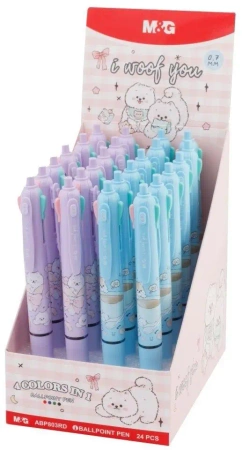 Długopis automat. I Woof You 0,7mm mix (24szt) M&G