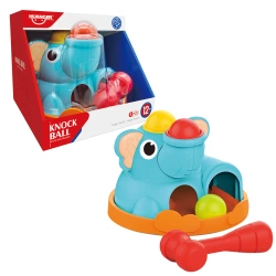 Słonik zbijak z piłeczkami - Askato
