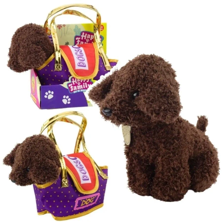 Piesek pudel w torbie - Leantoys