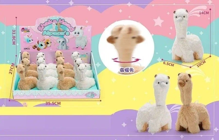 Alpaka pluszowa kręcąca głową MIX - ADAR