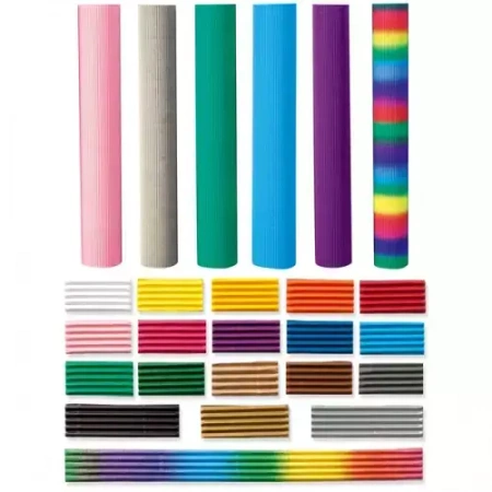 Tektura falista B2 w rolce, fioletowa