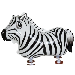 Balon foliowy chodzący zebra - Arpex