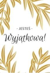 A Kartka składana - Jesteś wyjątkowa - Szaron