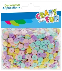 Cekiny Guzik Pastelowy 42,5g Craft with Fun 531732