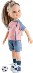Cudowna hiszpańska lalka Monica Futbolista 32cm - Paola Reina