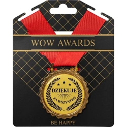Medal na prezent Dziękuję - Be-Happy Gifts