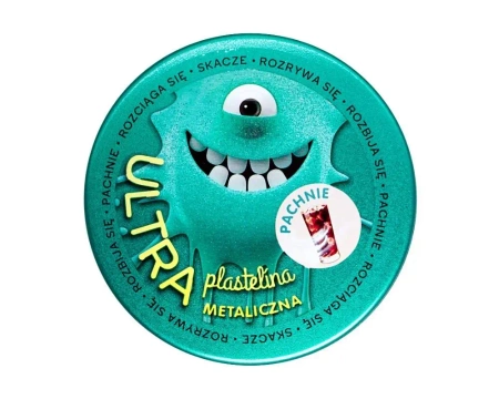 Ultra Plastelina Pachnąca metaliczna zielona - EPEE