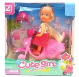 Lalka na skuterze - Pegaz Toys