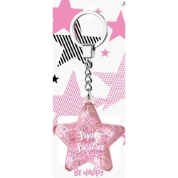Brelok Gwiazdka Super Siostra - Be-Happy Gifts