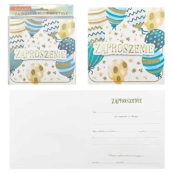 Zaproszenie 5szt - Kukartka