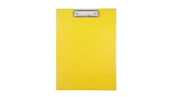 Klip A4 deska żółty - Biurfol