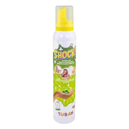 Multisensoryczny pianko-żel Shock! jabłko 200ml - TUBAN
