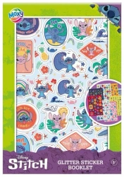 Książeczka z brokatowymi naklejkami Disney Stitch - Grafix
