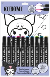 Zestaw kreatywny Kuromi 12 el. KU00022 - Kids Euroswan