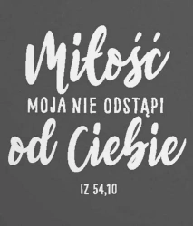 Podstawka korkowa - Miłość moja nie odstąpi - Szaron