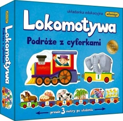 Lokomotywa - Podróże z cyferkami - Adamigo