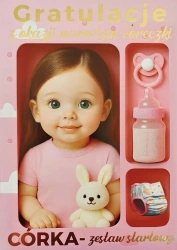 Karnet Narodziny dziewczynka - YEKU