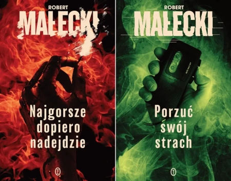 Seria z Markiem Benerem 1+ 2 PAKIET Najgorsze dopiero+ Porzuć swój strach - Robert Małecki