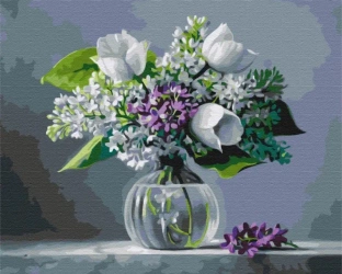 Malowanie po numerach BRUSHME 40x50 cm Wiosenna Radość