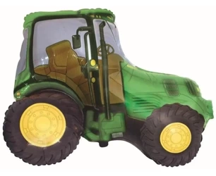 Balon foliowy Traktor zielony 75x94cm - Godan