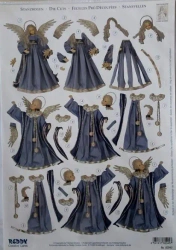 Arkusz do techniki 3D sztancowany 29,7x 21cm - Galeria Hobby