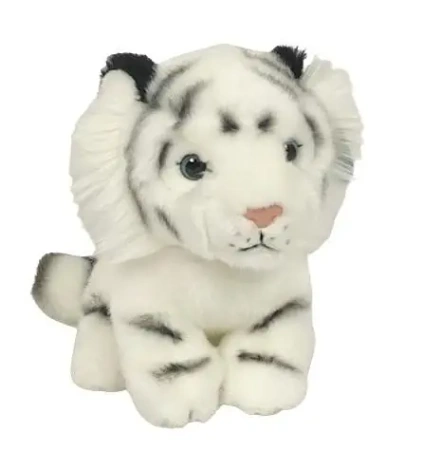 Tygrys biały siedzący 19cm - Dubi
