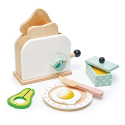 Toster drewniany z akcesoriami - Tender Leaf Toys