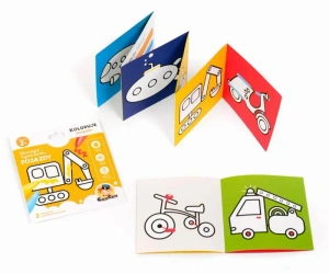 Długie rysowanki 2+ Koloruję. Pojazdy - opracowanie zbiorowe