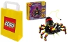 LEGO CREATOR 31159 DZIKIE ZWIERZĘTA PAJĄK SKORPION WĄŻ + TORBA PAPIEROWA