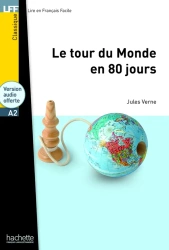 LFF Le Tour du monde en 80 jours + audio online (A2) - Jules Verne