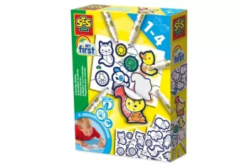 My first Naklejki do kolorowania - SES