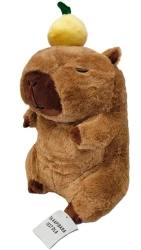Maskotka pluszowa Kapibara z owocem 30cm - Special Gift