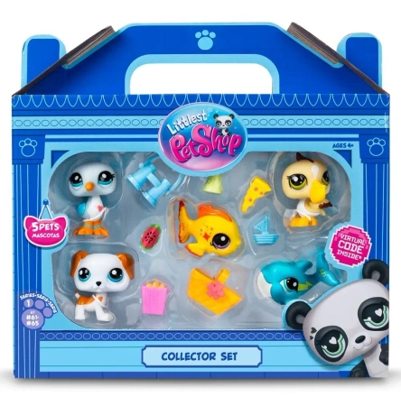 Nowe Littlest Pet Shop zestaw 5 oryginalnych figurek Hasbro