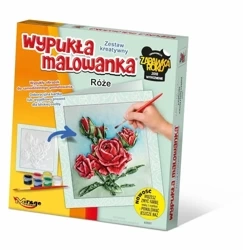 Wypukła Malowanka Kwiaty - Róże - Mirage Hobby