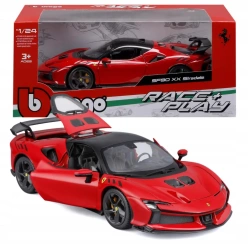 Bburago Ferrari SF90 XX Stradale 4.0 V8 1:24 model Bburago 18-26032 WŁOSKI SAMOCHÓD - Bburago