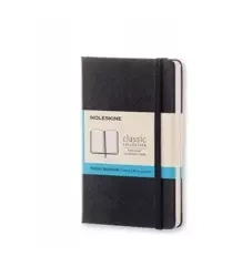 Notes Classic 9x14 tw. kropki czarny - Moleskine