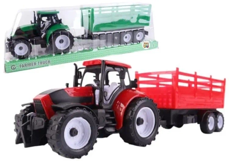 Traktor z przyczepą burtową mix - Pro Kids