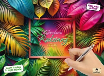 Kalendarz 2026 ścienny albumowy rodzinny - Pan Kalendarzyk