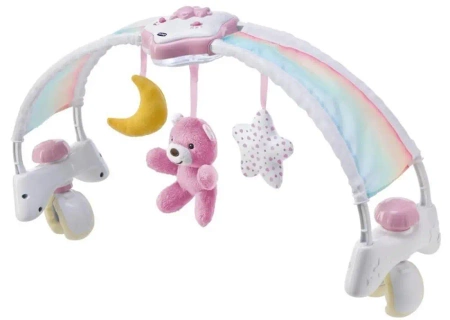 Panel na łóżeczko Rainbow sky różowy - Chicco