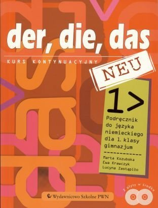 Der Die Das Gim 1 Kont. New Podr+CD - Marta Kozubska, Ewa Krawczyk, Lucyna Zastąpiło