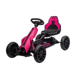 Gokart na pedały Speedster różowy - Baby Mix