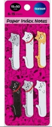 Zakładki indeksujące 50x15mm Cats - Centrum